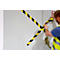 Ruban de marquage DURALINE BASIC - PVC souple - 50 mm x 33 m - intérieur - autocollant - détachable - jaune et noir