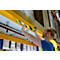 Ruban de marquage DURALINE BASIC - PVC souple - 50 mm x 33 m - intérieur - autocollant - détachable - jaune et noir