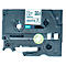 Ruban pour titreuses TZe-R231 12 mm, blanc/noir
