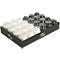 Rubans cadeau Clairefontaine rubans annelés, 24 pcs,10m x 7mm, brillant, lisse, noir, blanc, assorti