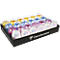 Rubans cadeaux Clairefontaine Licorne, 24 pcs, 10m x 7mm, irisé, nacré, couleurs assorties