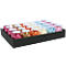 Rubans cadeaux Clairefontaine rubans annelés, 24 pcs, 10m x 7mm, brillant, lisse, couleurs assorties