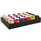 Rubans cadeaux Clairefontaine rubans annelés, 24 pcs, 10m x 7mm, brillant, lisse, couleurs assorties