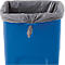 Rubbermaid Abfallbehälter Untouchable®, mit Recycling-Logo, 87 Liter, blau