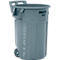 Rubbermaid Abfallbehälter Wheeled Brute®, mit Rollen und Griff, Fassungsvermögen 167 Liter, grau
