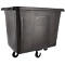 Rubbermaid Cube Truck transportbak, 0,45 m³, tot 227 kg, met wielen, zwart