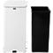 Rubbermaid® Defenders® pedaalemmer, rechthoekig, inhoud 49 l, zelfsluitend deksel, gegalvaniseerd staal, wit