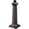 Rubbermaid® GroundsKeeper® Toscaanse asbak op voet, voor buitengebruik, inhoud 4,4 l, met binnenemmer, Ø 330 x H 974 mm, roestvrij staal &amp; kunststof, zwart