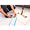 Rubbermaid Hygen™ overtrek voor natte mop, voor Hygen™ mop, voor nat reinigen, L 446 x B 144 mm, microvezel, blauw