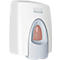 Rubbermaid schuimzeepdispenser, volume 400 ml, manueel, antimicrobiële drukknop, kijkvenster, levenslange garantie, kunststof, wit/grijs