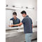 Rubbermaid schuimzeepdispenser, volume 800 ml, manueel, antimicrobiële drukknop, kijkvenster, levenslange garantie, kunststof, wit/grijs