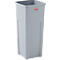 Rubbermaid Untouchable® afvalbak, zonder recyclinglogo, 87 liter, grijs