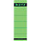 Rückenschild LEITZ®, Rückenbreite 80 mm, selbstklebend, 10 Stück, grün