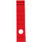 Rückenschild, Rückenbreite 60 mm, selbstklebend, 10 Stück, rot