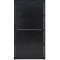 Rückwand-Element für Grundregal/Anbauregal ORDO Business, multifunktional, magnethaftend, B 950 x H 1000 mm, Stahl, tiefschwarz matt RAL 9005