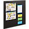 Rückwand-Element für Grundregal/Anbauregal ORDO Business, multifunktional, magnethaftend, B 950 x H 1000 mm, Stahl, tiefschwarz matt RAL 9005