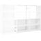 Rückwand-Element für Grundregal/Anbauregal ORDO Professional, multifunktional, magnethaftend, B 950 x H 1000 mm, Stahl, verkehrsweiß RAL 9016