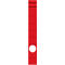 Rugetiket, rugbreedte 39 mm, zelfklevend, 10 stuks, rood