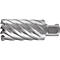 RUKO Kernbohrer Ø 14 mm, HSS, Schnitt-Tiefe 55 mm, Weldon Schaft Ø 19 mm, L 88 mm, für Stahl und Metalle