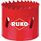 RUKO Lochsäge HSS-Bi-Metall, Ø 25 mm, Schnitt-Tiefe 38 mm, variable Zahnung, für Metall und Holz
