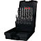 RUKO Spiralbohrersatz ULTIMATECUT FS, Ø 1-10 mm, DIN 338, HSS, 3-Flächenschaft, FLOWSTEP®-Spitze, 19-teilig