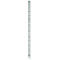RUMOLD liniaal 323703, 30 cm roestvrij staal zilver, 0,5 mm maatverdeling, mm afschuining aan beide zijden, ophanggat