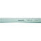 RUMOLD snijliniaal 938 105, aluminium, L 50 cm, stalen rand, anti-slip, zwaaihaak mm, zilver