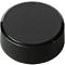 Rundmagnete MAUL, Kunststoff & Metall, Feinstruktur, Haftkraft 2 kg, ø 33 x 14 mm, schwarz, 20 Stück