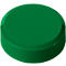 Rundmagnete MAUL, Kunststoff & Metall, Feinstruktur, Haftkraft 600 g, ø 30 x 10,5 mm, grün, 20 Stück