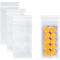 S&Z Druckverschlussbeutel, Polypropylen, 100 × 200 mm, 90 µm, 50% Regeneratanteil, transparent, ohne Druck, 1000 Stk.