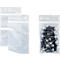 S&amp;Z-drukzakken, polypropyleen, 40 × 60 mm, 50 µm, 50% geregenereerde inhoud, zonder opdruk, transparant, 1000 st.