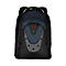 Sac à dos pour ordinateur portable Wenger Ibex, ordinateurs portables de 15.6'-17.3', compartiment pour ordinateur portable, poches latérales en filet, L 230 x l 340 x H 470 mm, 25 l, polyester, noir/bleu/gris