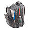 Sac à dos pour ordinateur portable Wenger Pillar, 25 l, pour ordinateurs portables jusqu'à 16', compartiment pour ordinateur portable, organiseur, L 250 x l 380 x H 480 mm, polyester, noir/gris