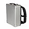 Sac à dos valise actiCase, L 290 x P 120 x H 390 mm, 14 l, aluminium, argent