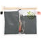 Sac à fermeture éclair FolderSys, boucle et cordon, sans PVC, plastique transparent, format A4, 10 pièces