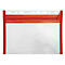 Sac à fermeture éclair Velobag Veloflex XXS, format A5, rouge