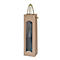 Sac pour bouteille de vin Vague ouverte, pour 1 bouteille, nature, 20 p.