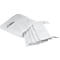 Sac pour conteneurs Big Bag, ouvert en haut, jusqu'à 1,5 t, 4 boucles de levage, 5 pièces, L 900 x P 900 x H 900 mm, blanc