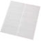 Sac transparent, autocollant, dos de classeur large, 100 p.