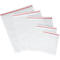 Sachet d'emballage, refermable, avec rabat &amp; soudure, résistant à la déchirure, 138 x 170 mm/120 x 170 mm, papier pergamin FSC®, semi-transparent, 500 pièces