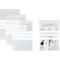 Sachets à fermeture à pression - polypropylène - 50% de matières régénérées - 160 × 220 mm - 50 µm - transparent - avec 3 zones inscriptibles - 1000 pièces par paquet