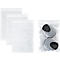 Sachets à fermeture à pression - polypropylène - 50% de matières régénérées - 160 × 220 mm - 50 µm - transparent - sans zone inscriptible - 1000 pièces par paquet
