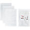 Sachets à fermeture à pression - polypropylène - 50% de matières régénérées - 220 × 310 mm - 50 µm - transparent - sans zone inscriptible - 1000 pièces par paquet