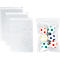 Sachets à fermeture à pression - polypropylène - 50% de matières régénérées - 250 × 350 mm - 50 µm - transparent - sans zone inscriptible - 1000 pièces par paquet