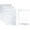 Sachets à fermeture à pression - polypropylène - 50% de matières régénérées - 300 × 400 mm - 50 µm - transparent - sans zone inscriptible - 1000 pièces par paquet