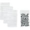 Sachets à fermeture à pression - polypropylène - 50% de matières régénérées - 80 × 120 mm - 50 µm - transparent - sans zone inscriptible - 1000 pièces par paquet