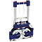 Sackkarre RuXXac-cart Business XL, bis 125 kg, elastisches Spannband, Bockrollen, Aluminium/Stahlrohr/Kunststoff, blau-rot-silber