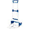 Sackkarre RuXXac-cart Business XL, bis 125 kg, elastisches Spannband, Bockrollen, Aluminium/Stahlrohr/Kunststoff, blau-rot-silber