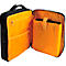 Sacoche pour ordinateur portable Exacompta Dual Exacitve, pour ordinateurs portables jusqu'à 15,6', documents jusqu'à DIN A4, L 320 x P 110 x H 490 mm, polyester, noir