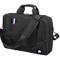 Sacoche pour ordinateur portable LIGHTPAK®, pour 1 ordinateur portable jusqu'à 17' et 1 tablette, compartiment frontal et compartiment principal, bandoulière et sangle de transport détachables, PET recyclé, noir